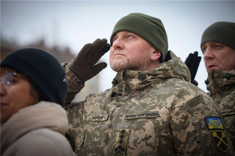 Warum Selenskyj seinen Armeechef loswerden will Der Oberbefehlshaber der ukrainischen Streitkräfte: Walerij Saluschnyj.