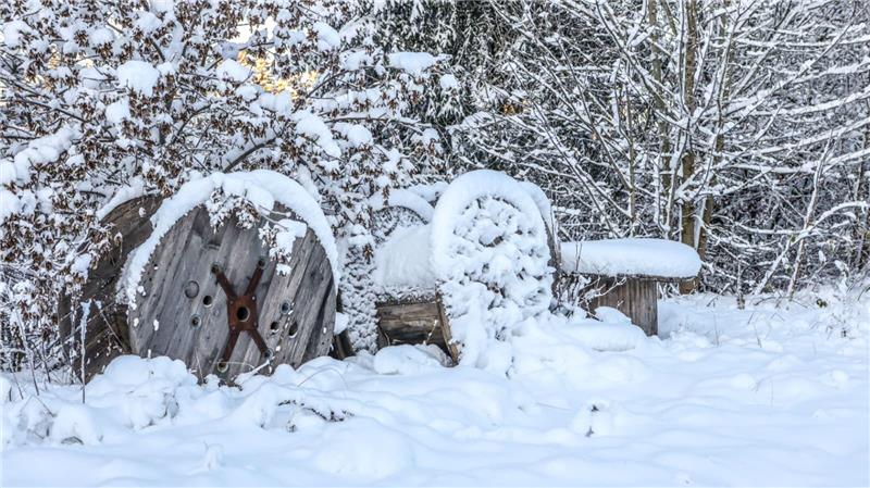 Der Oberharz erstrahl im weißen Kleid.