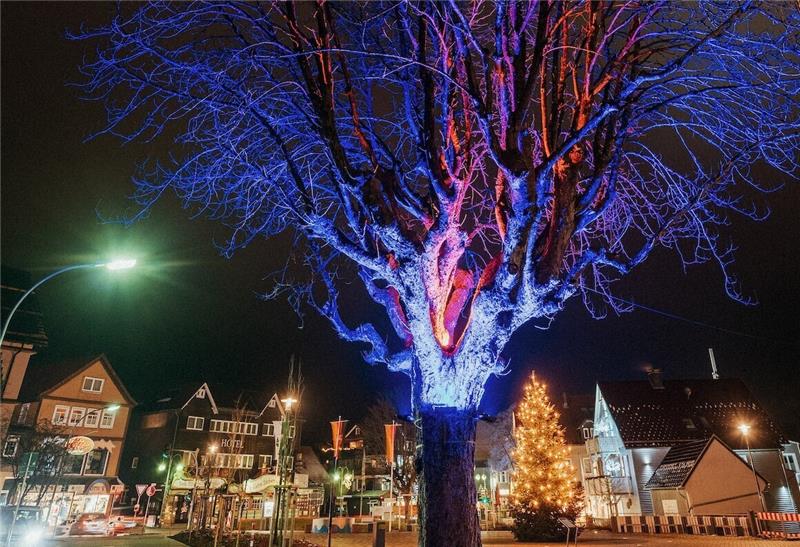 Der Platz „Neue Mitte“ wird zu den Festtagen wieder bunt. Archivfoto: Brabanski