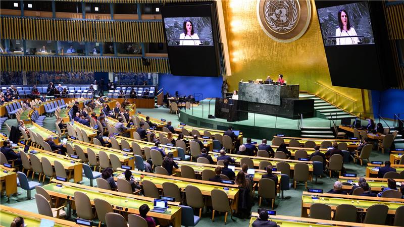 Baerbock soll Präsidentin der UN-Generalversammlung werden Der Posten wird für ein Jahr besetzt. (Archivbild)