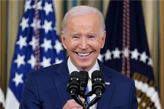 Der Präsident der Vereinigten Staaten von Amerika: Joe Biden.