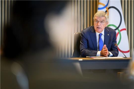 Der Präsident des Internationalen Olympischen Komitees (IOC): Thomas Bach.