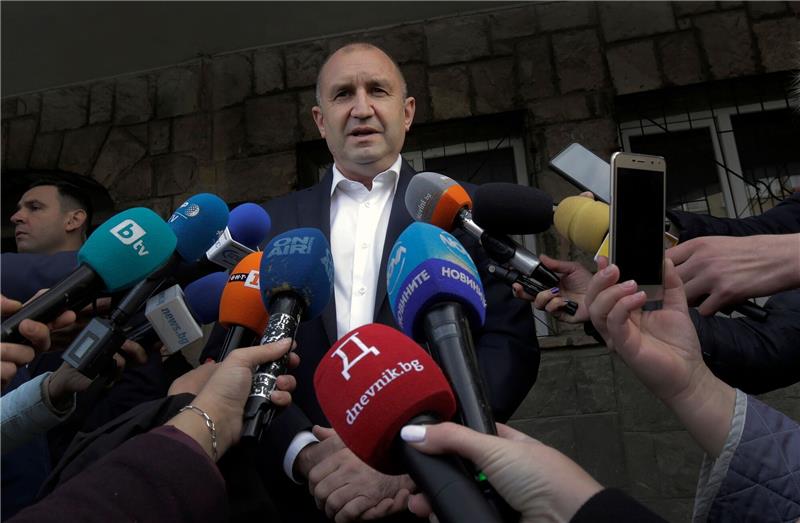 Regierungsbildung in Bulgarien gescheitert Der Präsident von Bulgarien: Rumen Radew.