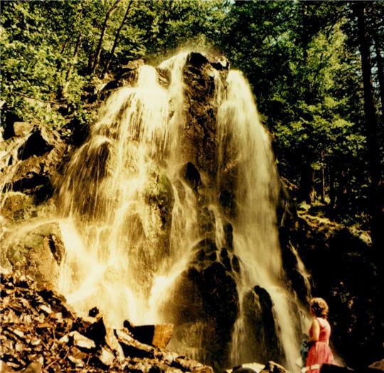 Der Radau-Wasserfall südlich von Bad Harzburg. Fotos/Abbildungen: Harz-History-Archiv