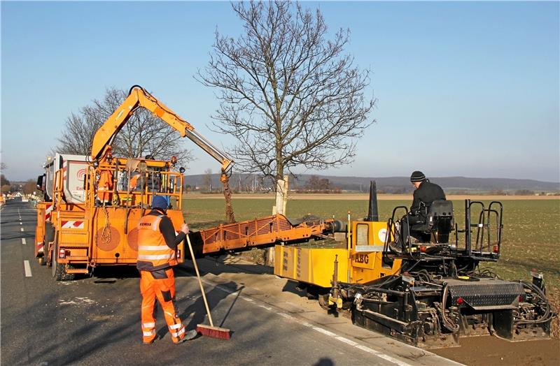Der Radweg zwischen Immenrode und Goslar wird erneuert.