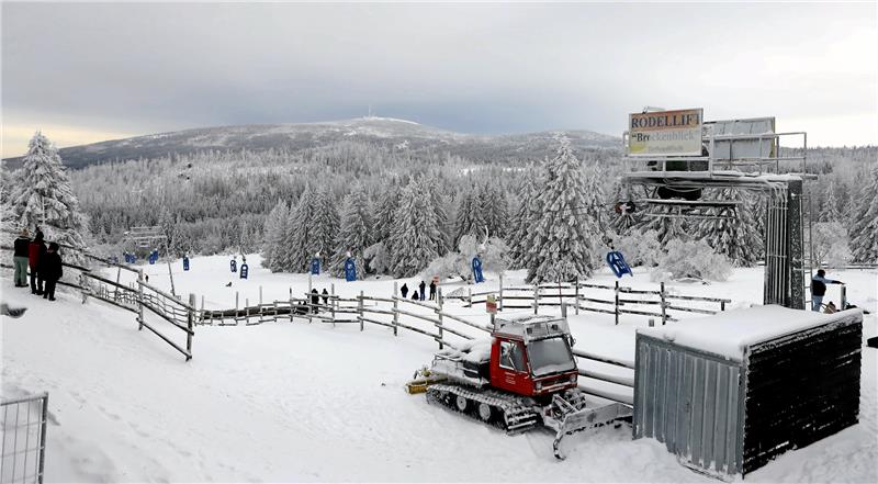 Der Rodellift in Torfhaus ist in Betrieb, der Skilift bleibt aber geschlossen. Foto: Neuendorf