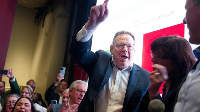 Der SPD-Politiker Torsten Burmester ist neuer OB in Köln.