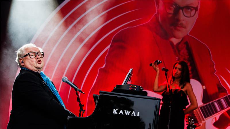Heinz Rudolf Kunze im GZ-Interview: „Wörter setzen mich in Gang“ Der Sänger Heinz Rudolf Kunze singt bei dem Konzert in den Gärten der Welt.
