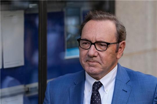 Der Schauspieler Kevin Spacey kommt im Juli vor dem Gericht Old Bailey in London an.