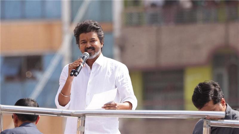 Der Schauspieler und Politiker Joseph Vijay Chandrasekhar ist in der Region populär.