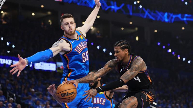 Der Sieg der Oklahoma City Thunder zum Start in die Playoffs war nie gefährdet. 