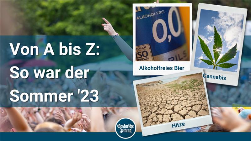 Von A bis Z: So war der Sommer '23 Der Sommer 2023 hatte vieles zu bieten. Wir zeigen Ihnen was, von A bis Z. Foto: GZ