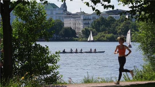 Der Sommer dreht auf und bringt Temperaturen jenseits der 30-Grad-Marke