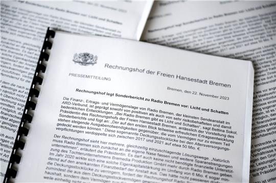 Der Sonderbericht des Rechnungshofs zur finanziellen Lage und zur Haushalts- und Wirtschaftsführung.