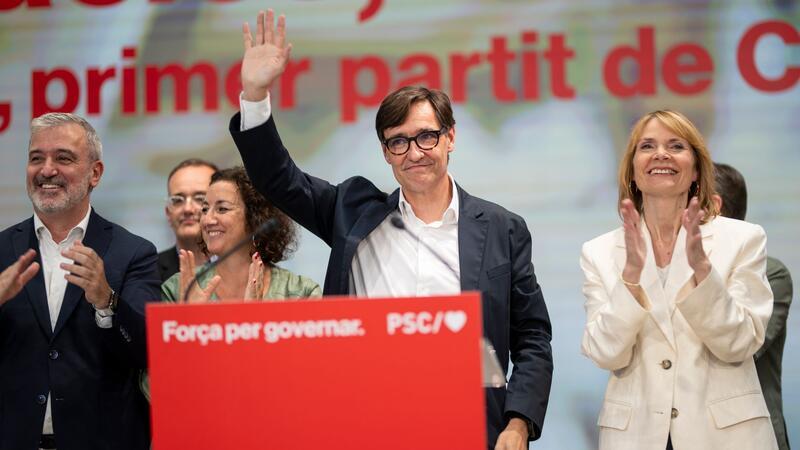 Der Sozialist Salvador Illa will sich am Donnerstag im Parlament in Barcelona zum neuen Regionalregierungschef Kataloniens wählen lassen. 