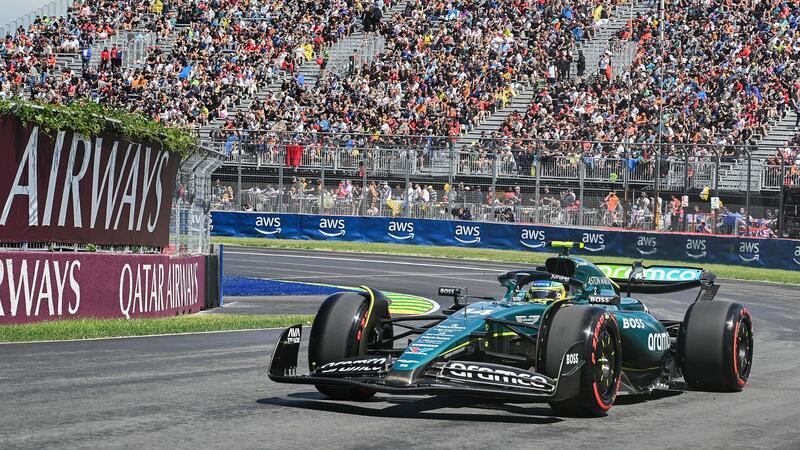Alonso nach Unwetter im Formel-1-Training in Kanada Erster Der Spanier Fernando Alonso war beim Freien Training in Montrwal der Schnellste.