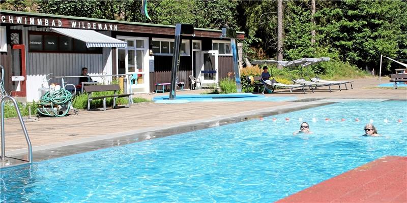 Spiegelbad in Wildemann startet im Juni in die Saison Der Spiegelbad-Verein hofft auf möglichst viele Sonnen- und Sommertage, in denen das Schwimmbecken genutzt werden kann. Foto: GZ-Archiv