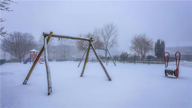 Der Spielplatz in der Straße Am Ehrenhain erhält im Frühjahr für 83.000 Euro neue Geräte.