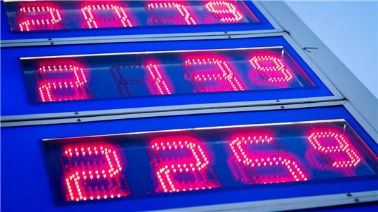 Der Spritpreis steigt langsam weiter. 