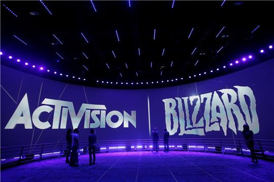 Der Stand von Activision Blizzard auf der Electronic Entertainment Expo (EEE) in Los Angeles.