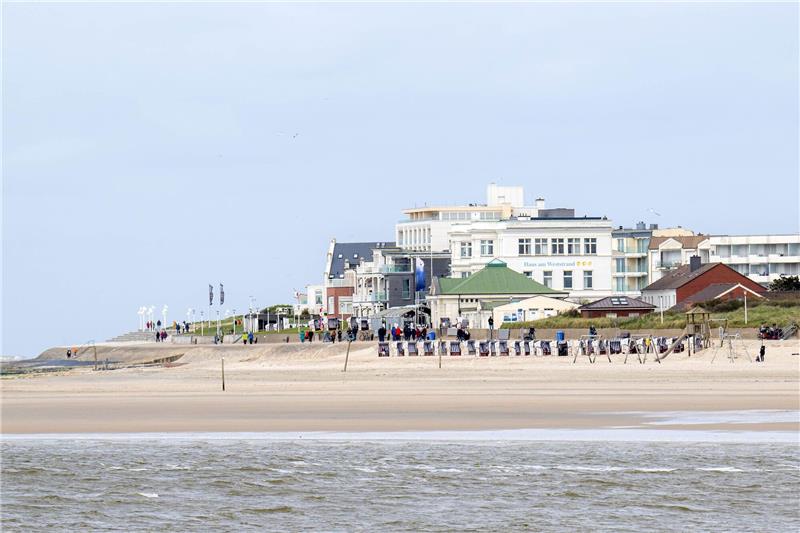 Der Strand der Insel Norderney.