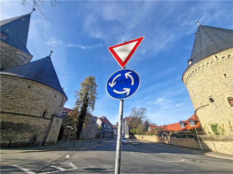 Kreisel für das Breite Tor in Goslar: Zwischen Entree und Luxus Der Straßenraum am Breiten Tor wird ab Montag umgebaut. Archivfoto: Sowa