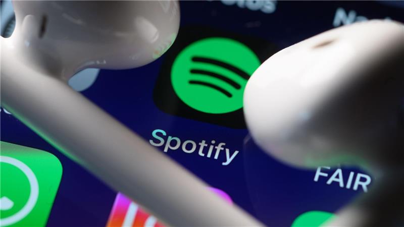 Der Streaminganbieter Spotify hat einen Überblick veröffentlicht. (Illustration)