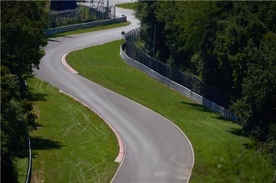 Der Streckenabschnitt «Tiergarten» der Nürburgring-Nordschleife, wo der Unfall geschah.