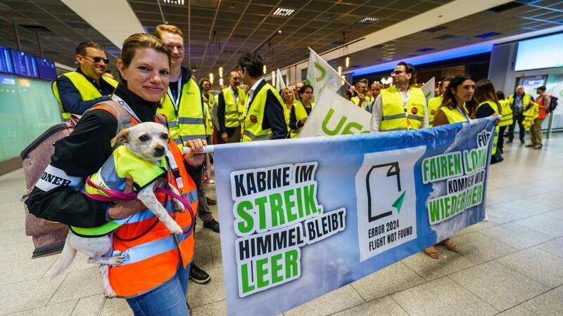 Streiks bei Discover auch am Wochenende - Ausfälle drohen Der Streik beim Ferienflieger Discover geht weiter.