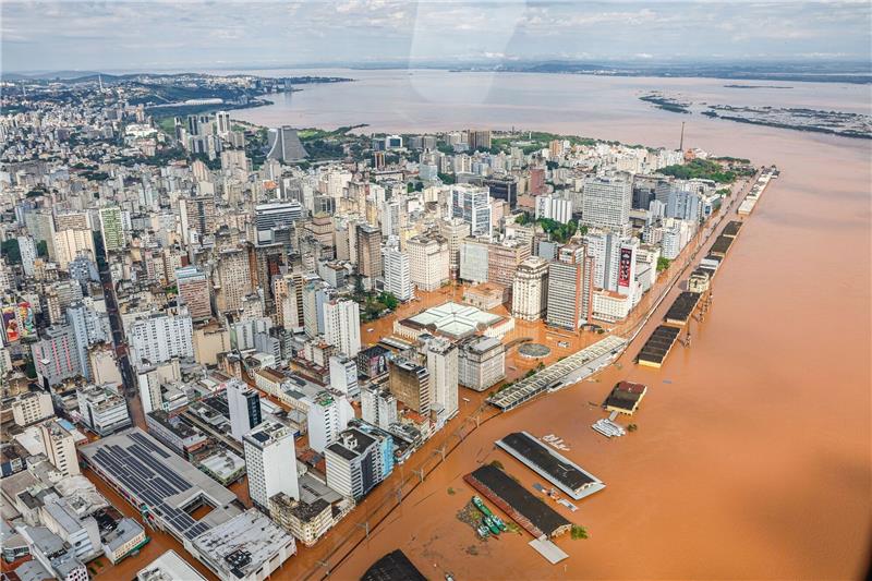 Mindestens 90 Tote bei Überschwemmungen im Süden Brasiliens Der Süden von Brasilien ist von schweren Überschwemmungen betroffen.