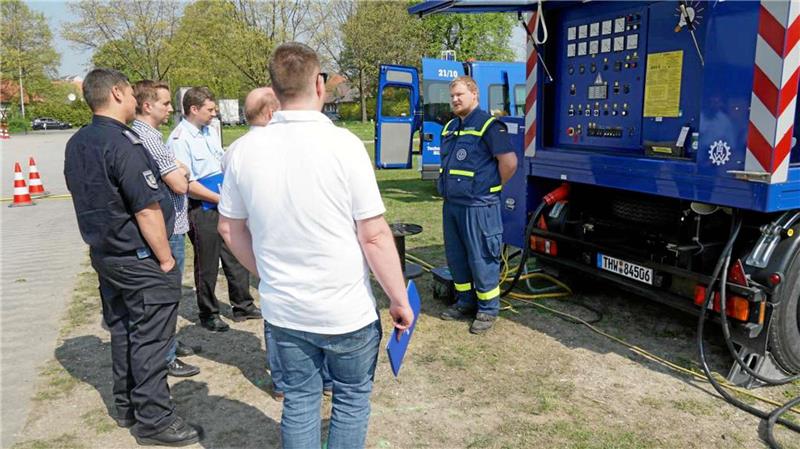 Der THW-Regionalbereich Göttingen präsentierte sich mit seinen spezialisierten Ortsverbänden in Northeim.  Foto: privat