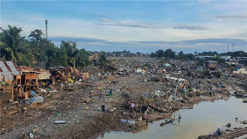 Schwerer Taifun erreicht Vietnam - Chaos auf den Philippinen Der Taifun hatte mit heftigem Wind und Starkregen gewütet.