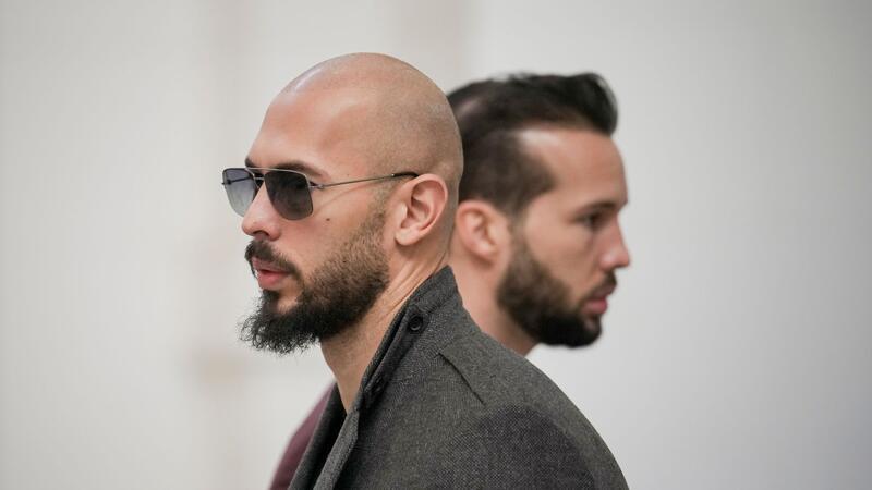 Influencer-Brüder Tate in Rumänien erneut festgenommen Der Tate-Fall entwickelt sich in Rumänien zu einer Justiz-Saga. (Archivbild)