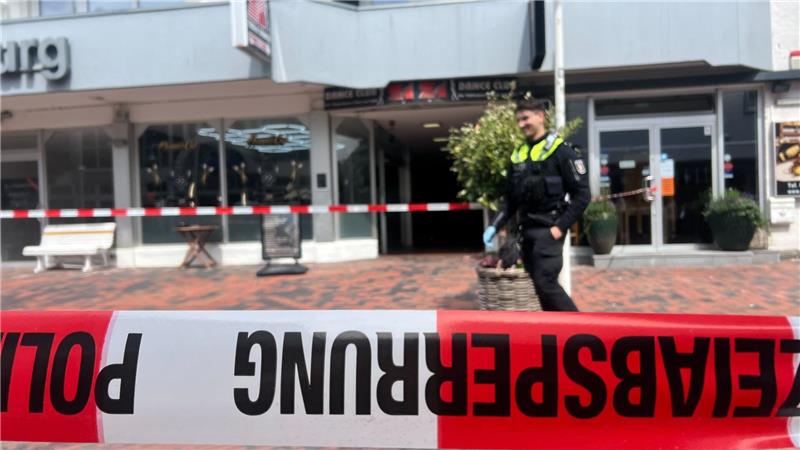 Der Tatort auf Sylt wurde von der Polizei abgesperrt. 