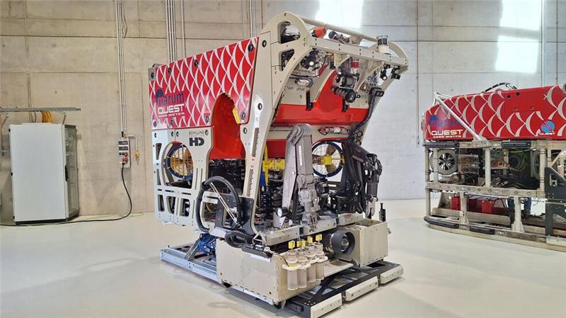 Neues Zentrum für Tiefseeforschung in Bremen Der Tauchroboter „MARUM QUEST“ kann bis zu 5.000 Meter tief tauchen