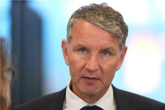 Der Thüringer AfD-Fraktionsvorsitzende Björn Höcke - nach eigener Aussage wure seine Immunität bereits zum siebten Mal aufgehoben.