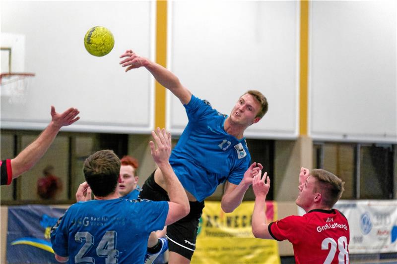 HSG Bad Harzburg/Vienenburg chancenlos, Einstellung stimmt aber Der Trainer der HSG Bad Harzburg/Vienenburg, Jens Kloß, hofft auf die Rückkehr einiger Spieler in den Kader. Einer davon ist Tristan Pahlen (Foto), der eine Verletzung auskuriert hat. Foto: GZ-Archiv