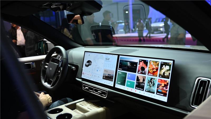 Der Trend in China geht zu Autos mit viel Enterntainment. 