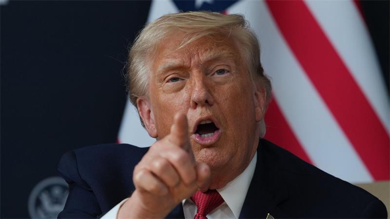 Der US-Präsident drohte mehrfach mit der Annexion Grönlands. (Archivbild)