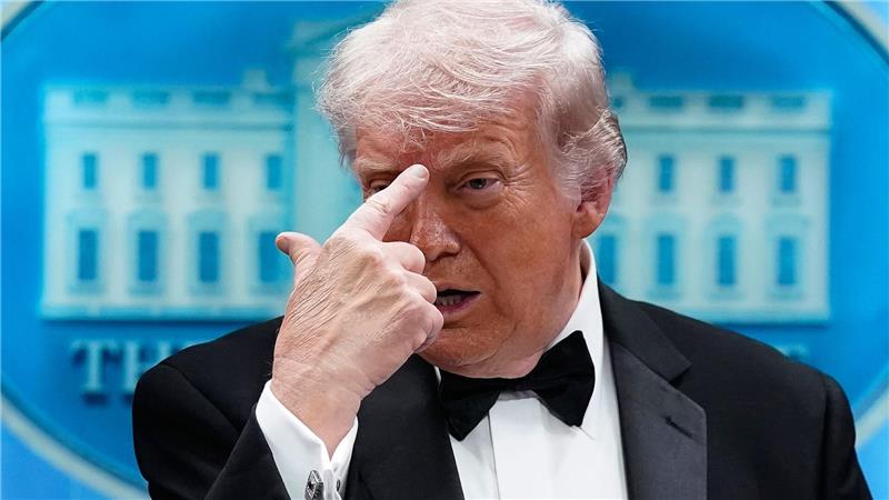 Der US-Präsident und die Verschwörungserzählungen: Immer wieder wird spekuliert.