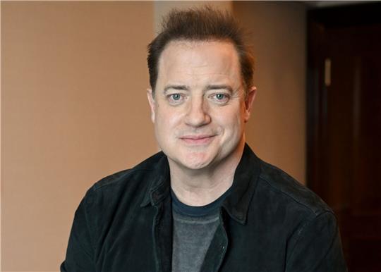 Der US-amerikanisch-kanadische Schauspieler Brendan Fraser bei einem Interview mit der dpa im Hotel Ritz-Carlton.