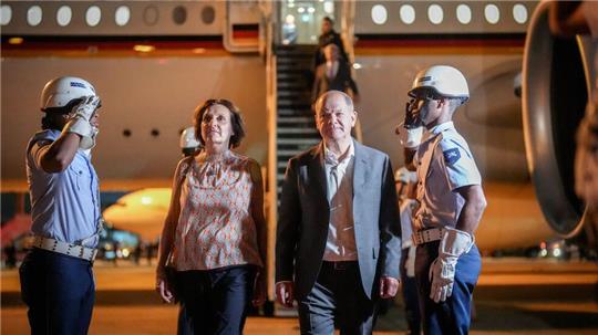 Der Ukraine-Krieg steht zwar nicht auf der Tagesordnung des G20-Gipfels. Kanzler Scholz will ihn in Rio aber thematisieren.