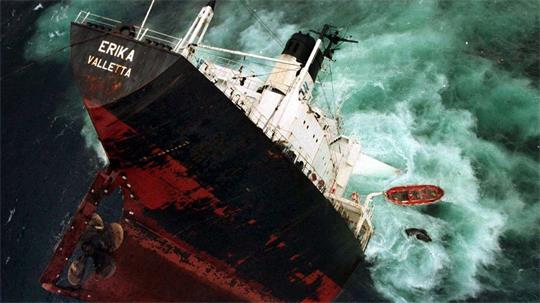 Der Untergang der „Erika“ verursachte eine verheerende Ölpest (Archivbild).