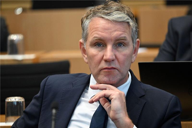 Staatsanwaltschaft erhebt weitere Anklage gegen Höcke Der Verfassungsschutz in Thüringen stuft Höcke als Rechtsextremisten ein: Björn Höcke.