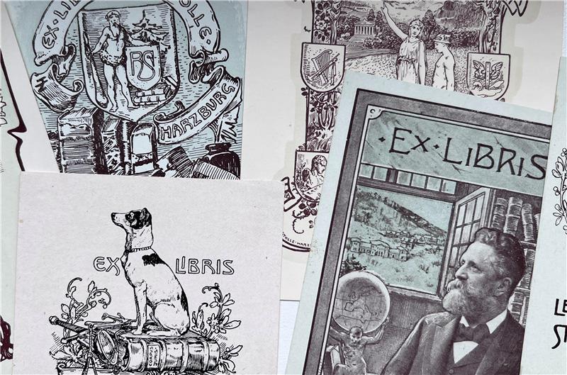 Der Verlag von Rudolf Stolle verfügt über zahlreiche Exlibris-Kunstwerke.
