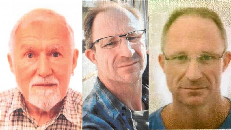 Der Vermisste Karl-Heinz H. aus Vienenburg (li.) und Karsten M. aus Döhren (mi.u.re.). Angehörige haben zu Suchaktionen am Samstag aufgerufen. Fotos: Polizei/privat