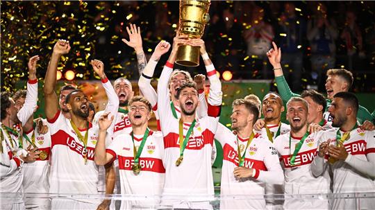 Der VfB Stuttgart hat den DFB-Pokal gewonnen.