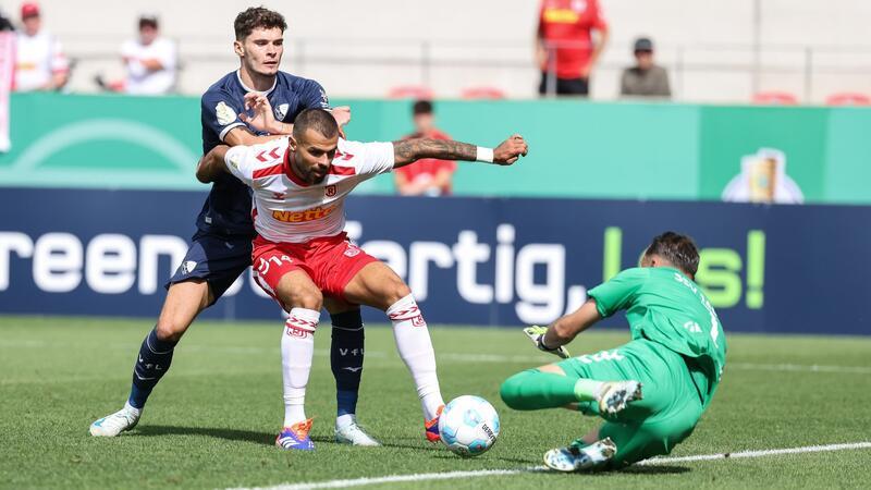 Der VfL Bochum hatte es in Regensburg schwer.
