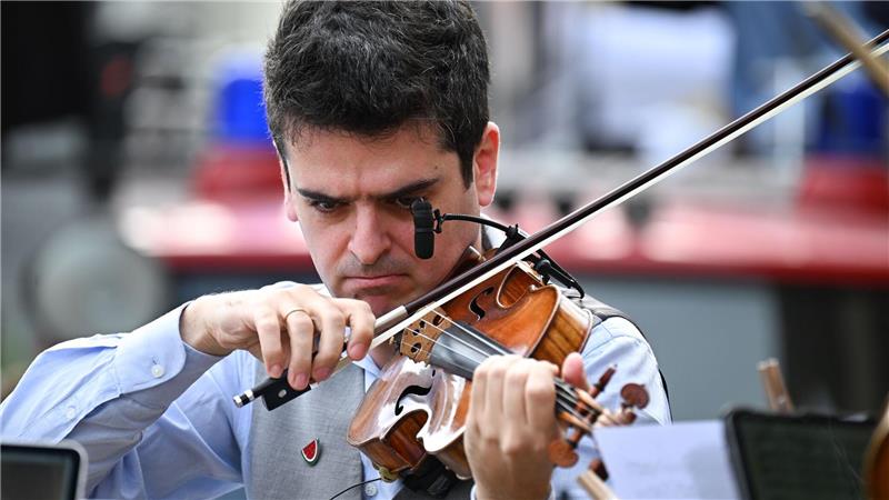 Der Violinist Michael Barenboim sieht zu wenig Raum für propalästinensische Stimmen in der Kultur. (Archivbild)