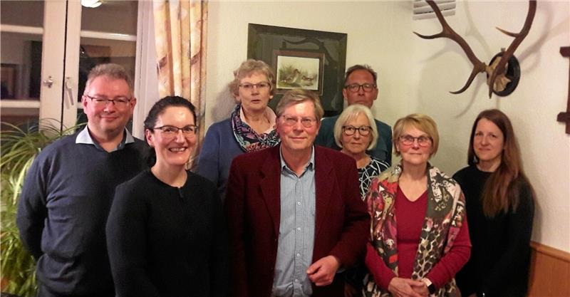Der Vorstand der Deutsch-Dänischen-Gesellschaft Harz (v. li.): Thorsten Neumann (Beirat), Marina Neumann (Schriftführerin), Gabriele Heuer (Beirätin), Martin Hertz (Vorsitzender), Heike Famme (Beirätin), Rolf Famme (Kassenwart), Monika Domse (Beirätin), Britta Schorsch (Beirätin). Es fehlt Uwe Langnickel (stellvertretender Vorsitzender). Foto: Privat